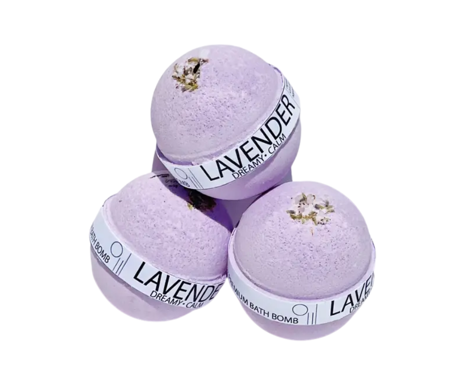 Dreamy and Calm Lavender Large Bath Bomb - Milliee's Boutique
