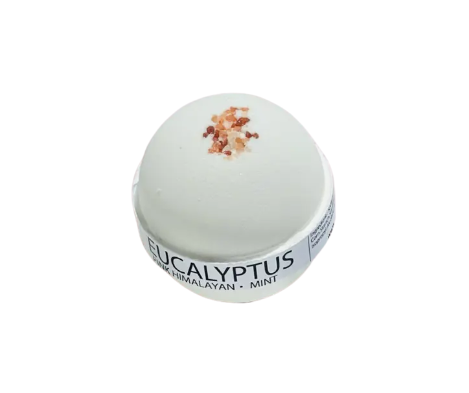 Eucalyptus Mint & Himalayan Salt Large Bath Bomb - Milliee's Boutique
