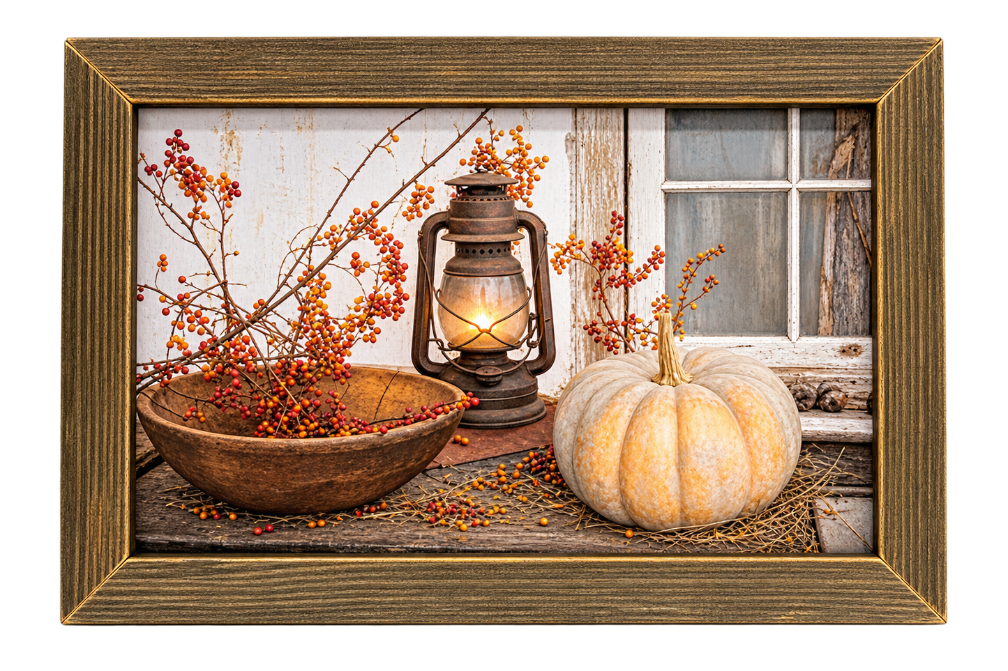 Bittersweet Bowl Framed Print