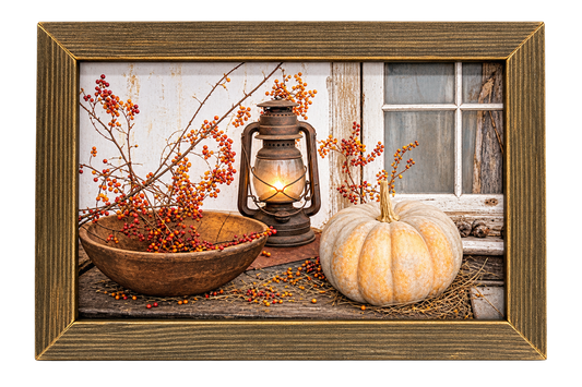 Bittersweet Bowl Framed Print