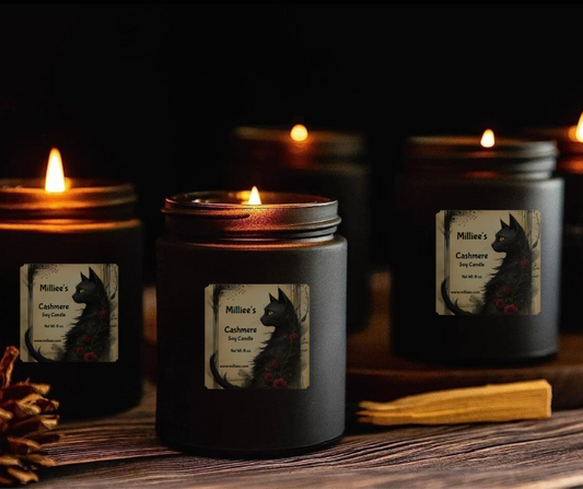 Milliees Boutique Cashmere Soy Candle