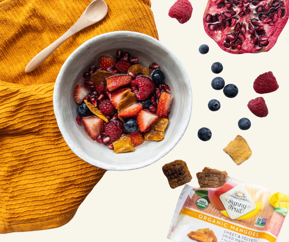 Organic Dried Mangos Dried Fruit Snacks