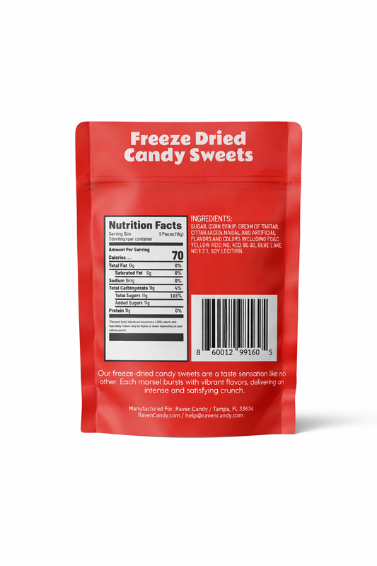 Strawberry & Cream Puffs – Freeze-Dried Candy