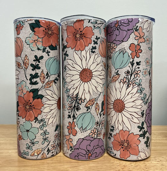 Floral Tumbler