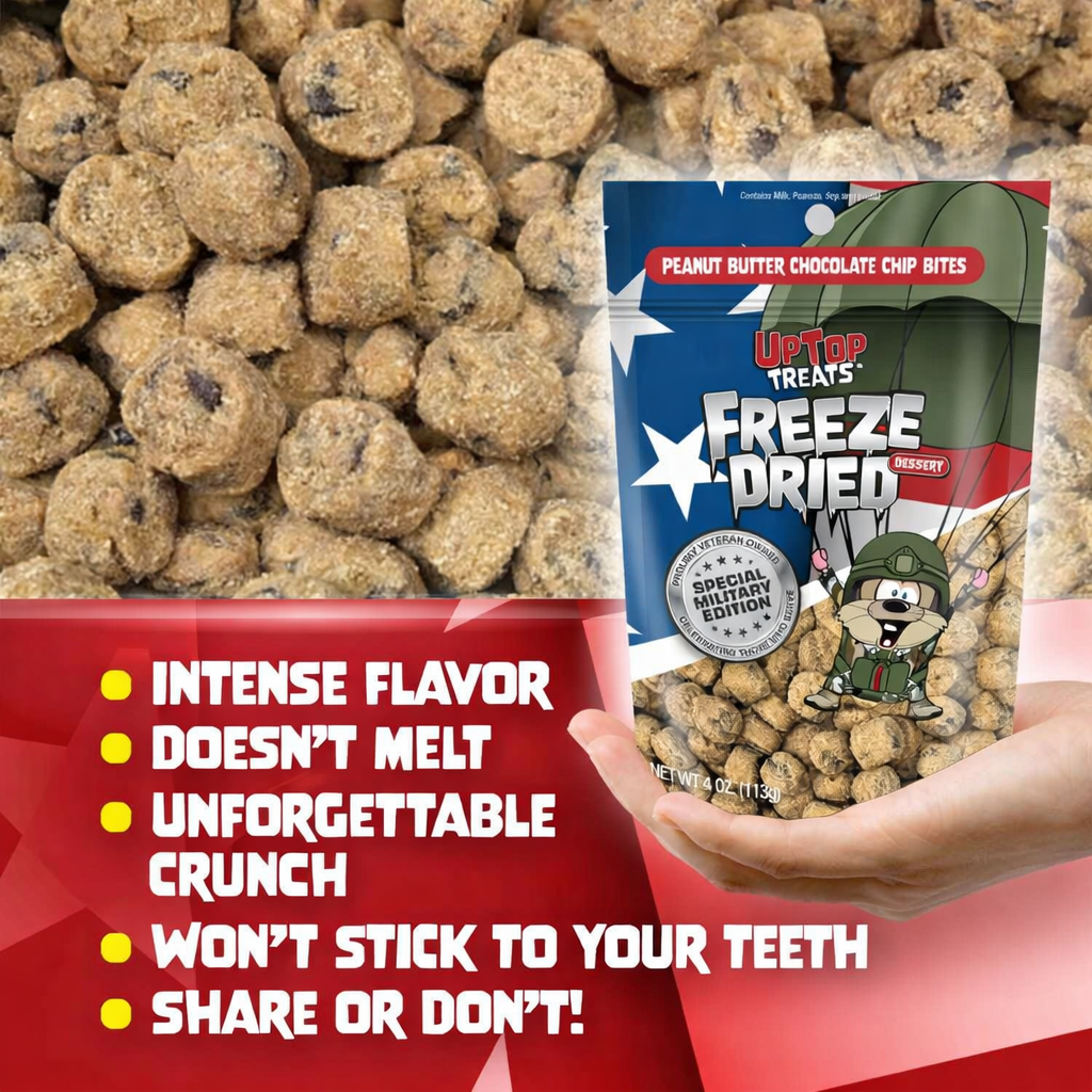 Freeze Dried Peanut Butter Cookie Dough Bites