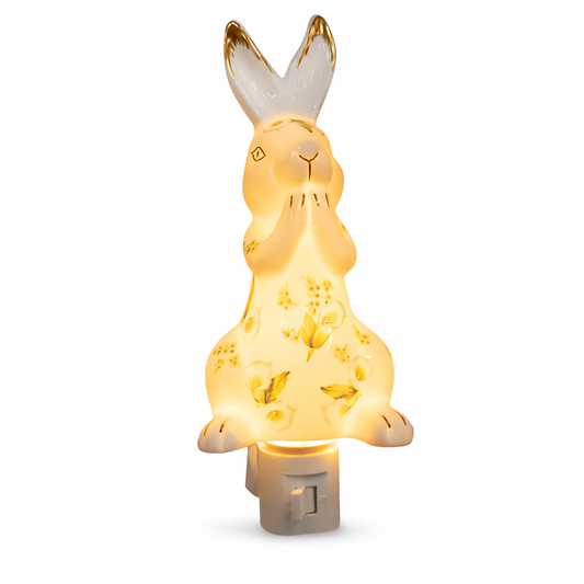 Porcelain Lily Bunny Nightlight