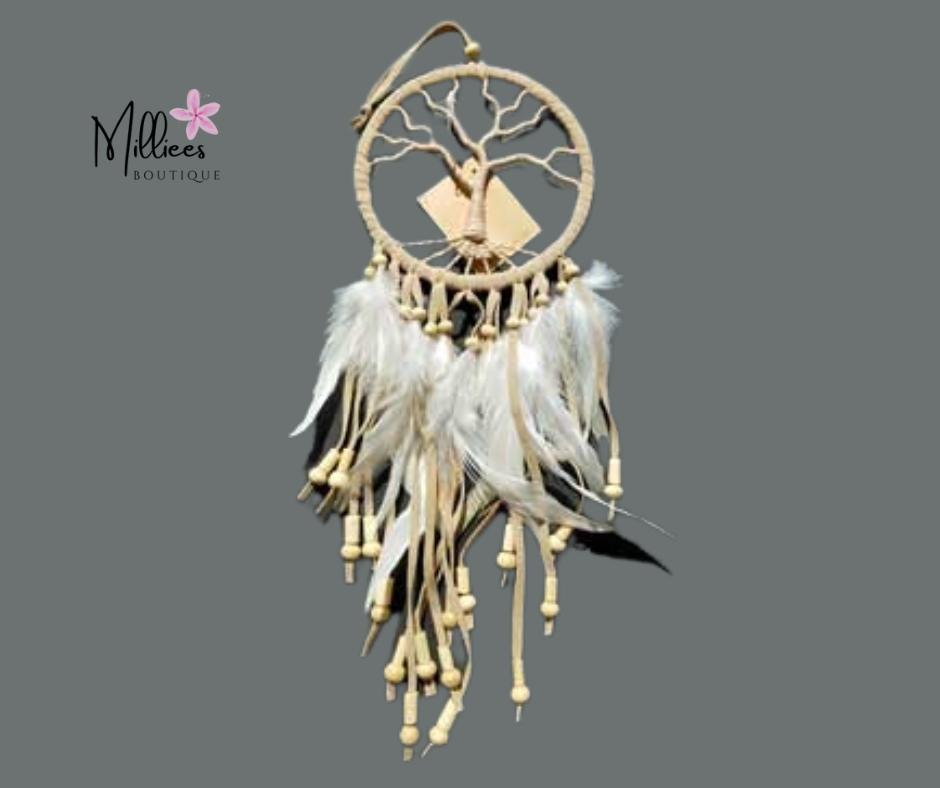 Tree of Life Tan Dream Catcher