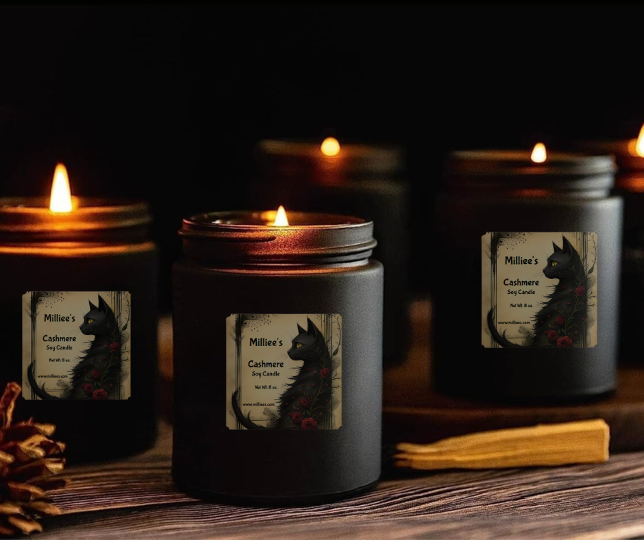 Milliees Boutique Cashmere Soy Candle