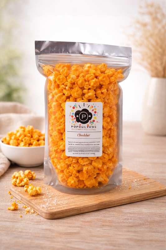 Cheddar Cheese Gourmet Popcorn