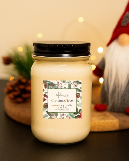 Christmas Tree Soy Candle