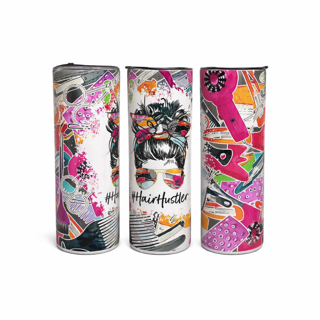 Hair Hustler 20oz Skinny Tumbler