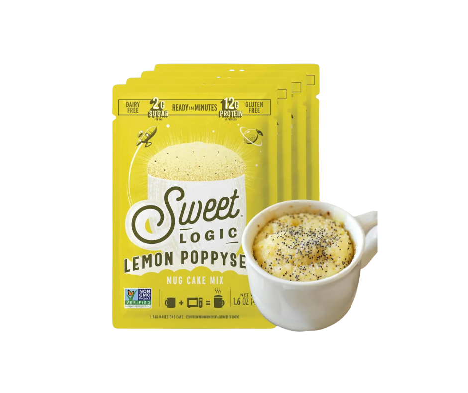 Lemon Poppy Seed Mug Cake