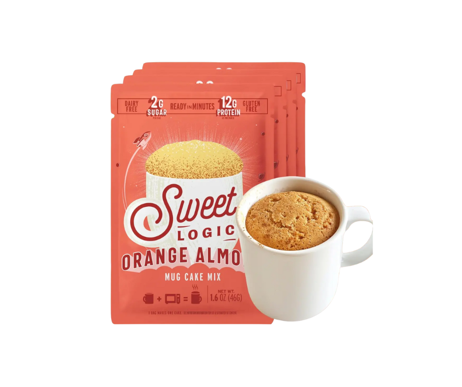 Orange Almond Mug Cake Quick Mix