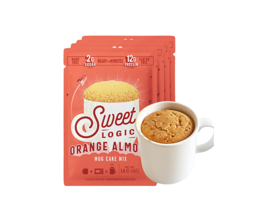 Orange Almond Mug Cake Quick Mix