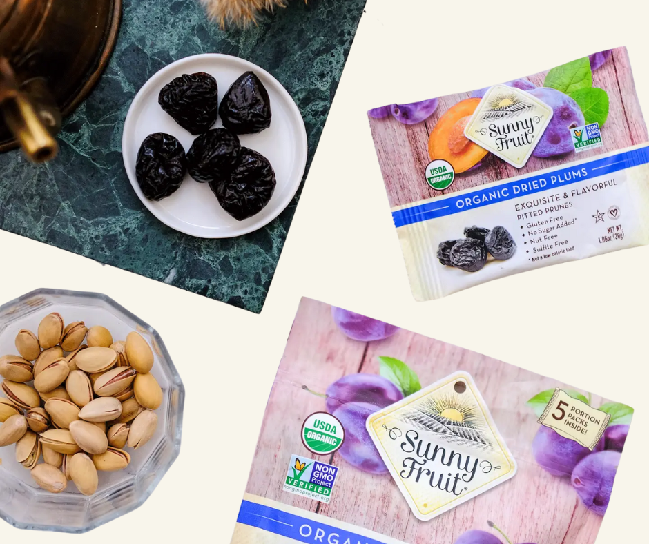 Organic Dried Plums Dried Fruit Snacks