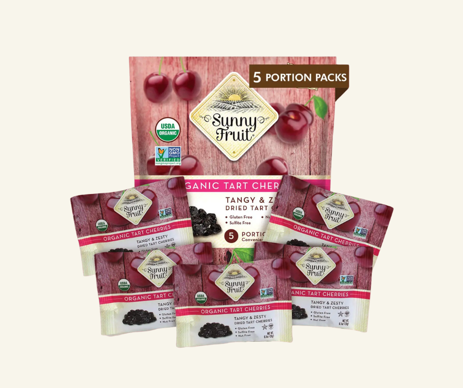 Organic Dried Tart Cherries Dried Fruit Snacks - Milliee's Boutique