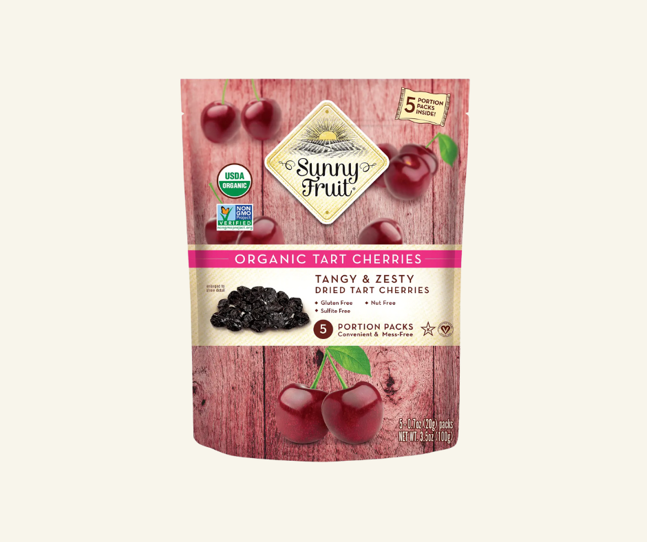 Organic Dried Tart Cherries Dried Fruit Snacks - Milliee's Boutique