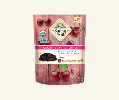 Organic Dried Tart Cherries Dried Fruit Snacks - Milliee's Boutique