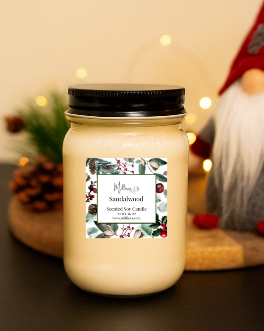 Sandalwood Soy Candle