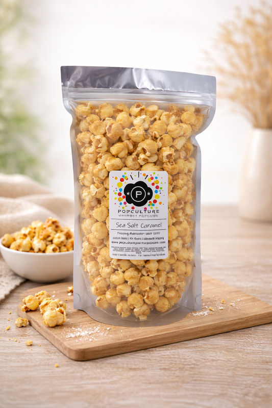 Sea Salt Caramel Gourmet Popcorn