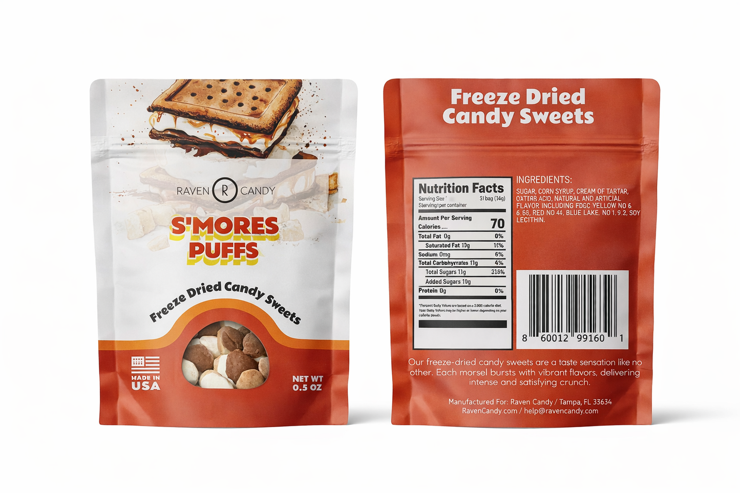 S’mores Puffs – Freeze-Dried Sweet Treat